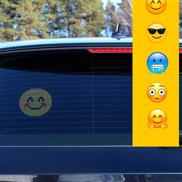 led-emoji-car-display-for-drivers