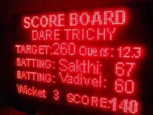 Single-color-or-double-Color-LED-Video-Scoreboard
