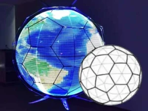 Triangular-Spherical-Screen