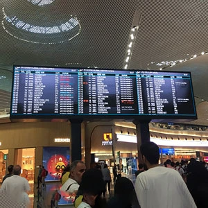 Airport-Departures-LED-Display