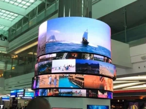 flexible-led-screen---Airport