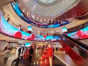 flexible-led-screen---Shopping-Mall