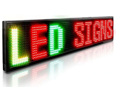 programmable-led-signs---Tri-color-LED-Sign